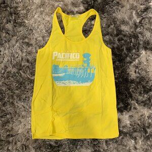 Cerveza Pacifica Yellow Women's LG Tank Top-Threadfast-RN#122857--